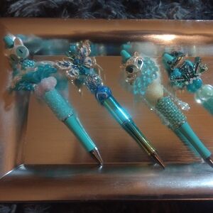 Hand Crafted Beaded Pen